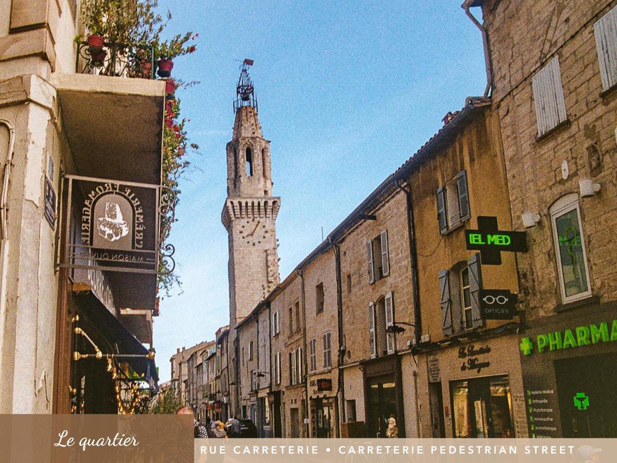 Les Appartements Du Clocher Avignon Bagian luar foto