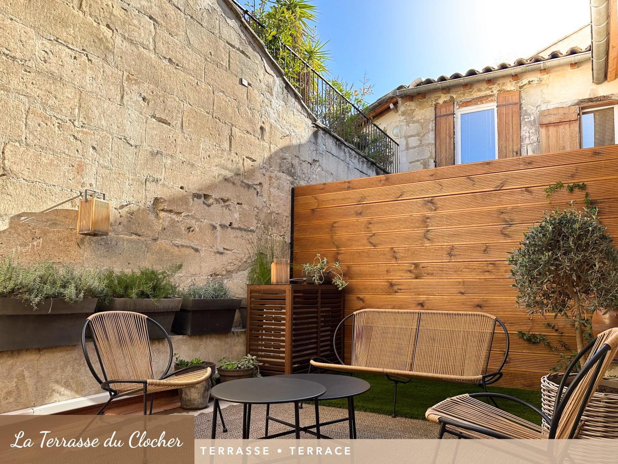 Les Appartements Du Clocher Avignon Bagian luar foto